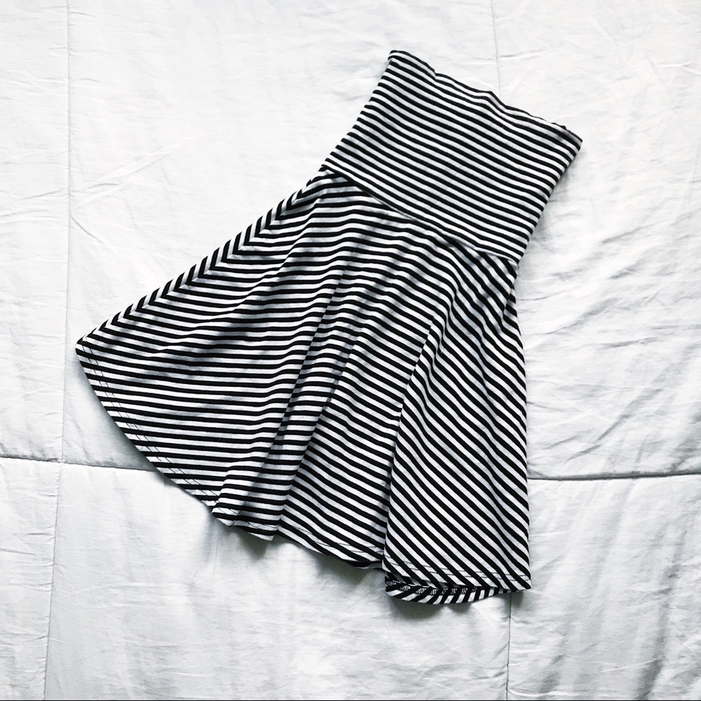 Striped Skater Skirt / Dress ✨